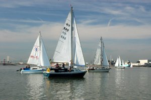 All forms of sailing are seen on the tidal Thames